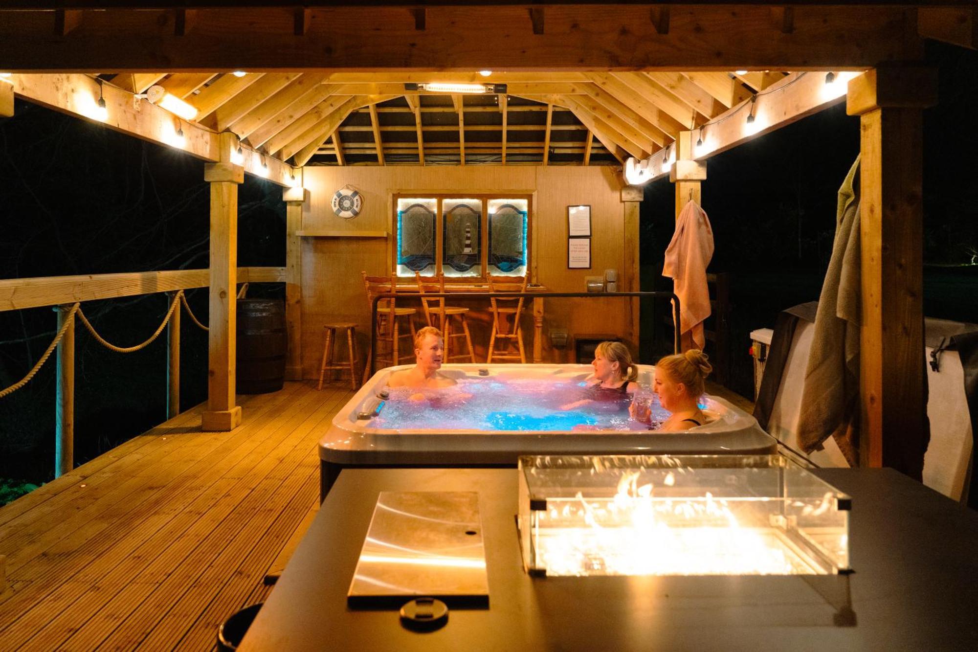Luxury Accommodation In County Antrim With Riverside Hot Tub Kells Exterior photo