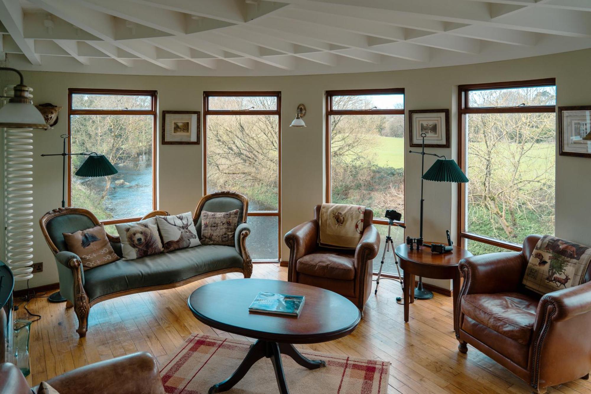 Luxury Accommodation In County Antrim With Riverside Hot Tub Kells Exterior photo